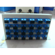 Wall mounted 24 core fiber optic termination box